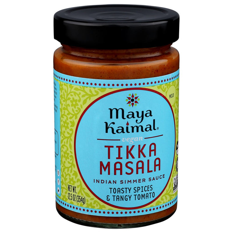 Maya Kaimal Sauce Tikka Masala Vegan - 13 Ounce, Case of 6