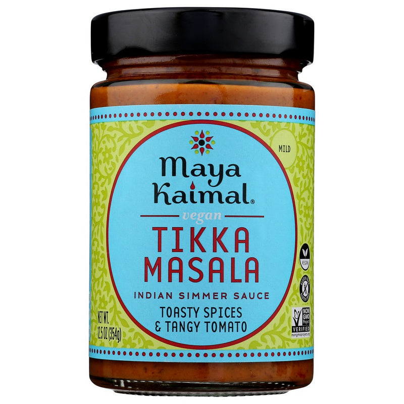 Maya Kaimal Sauce Tikka Masala Vegan - 13 Ounce, Case of 6