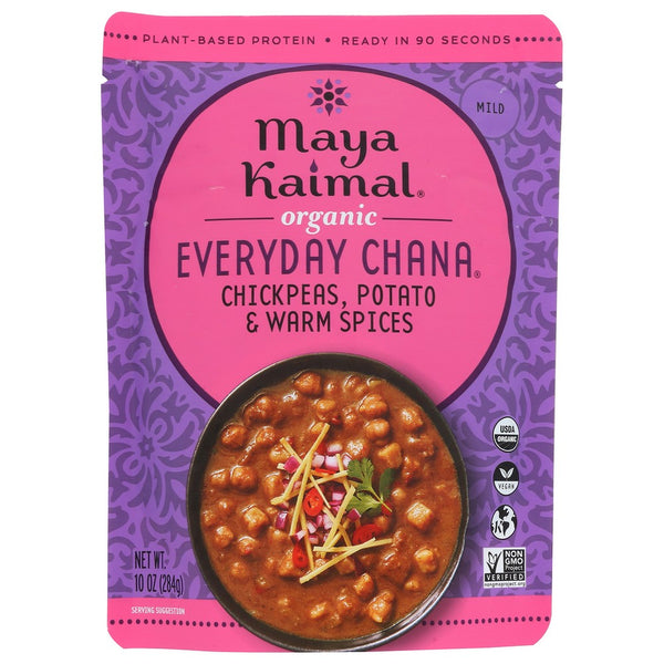 Maya Kaimal Chana Chckp Potato & Ws - 10 Ounce, Case of 6