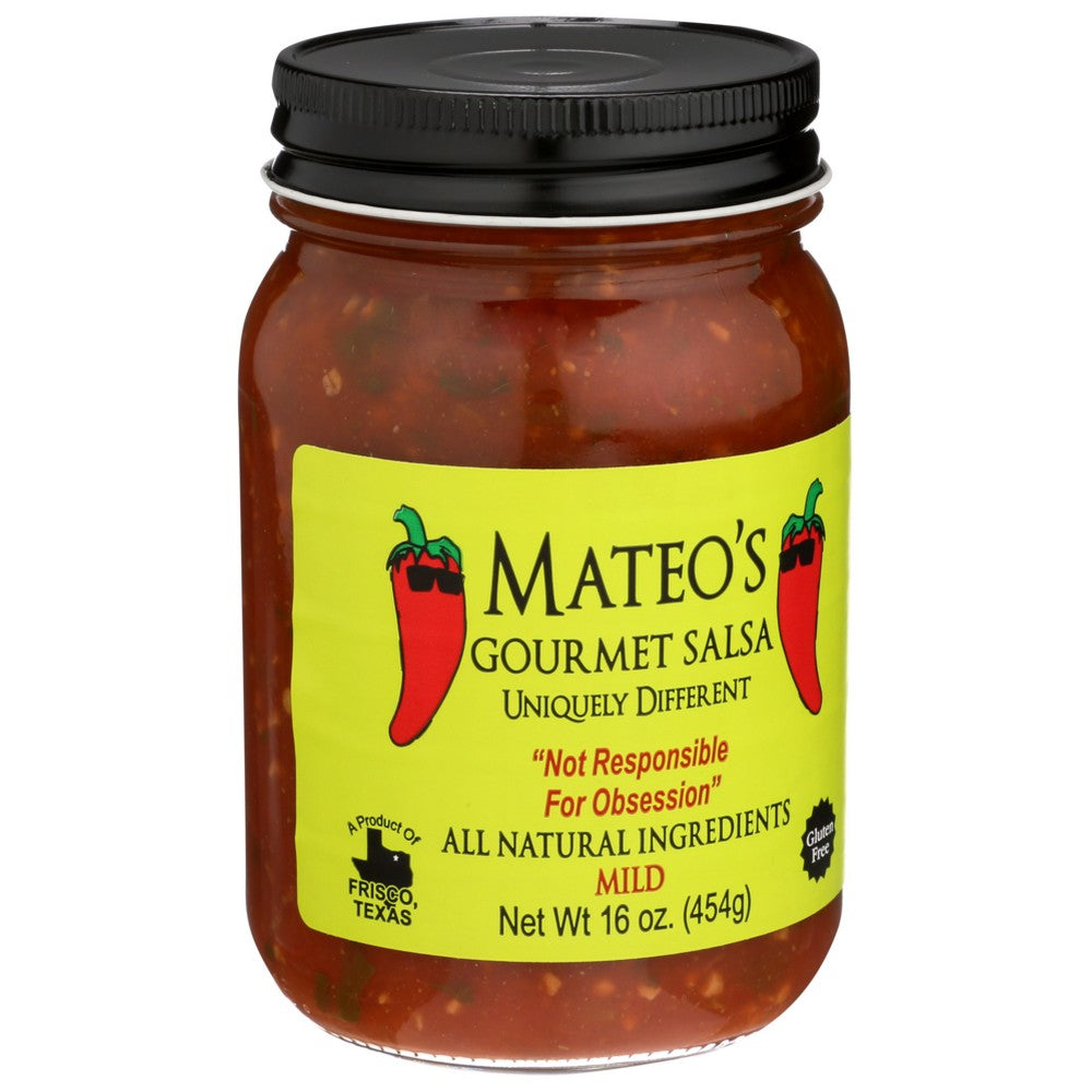 Mateos ,  Salsa-Mild                           16 Ounce,  Case of 6