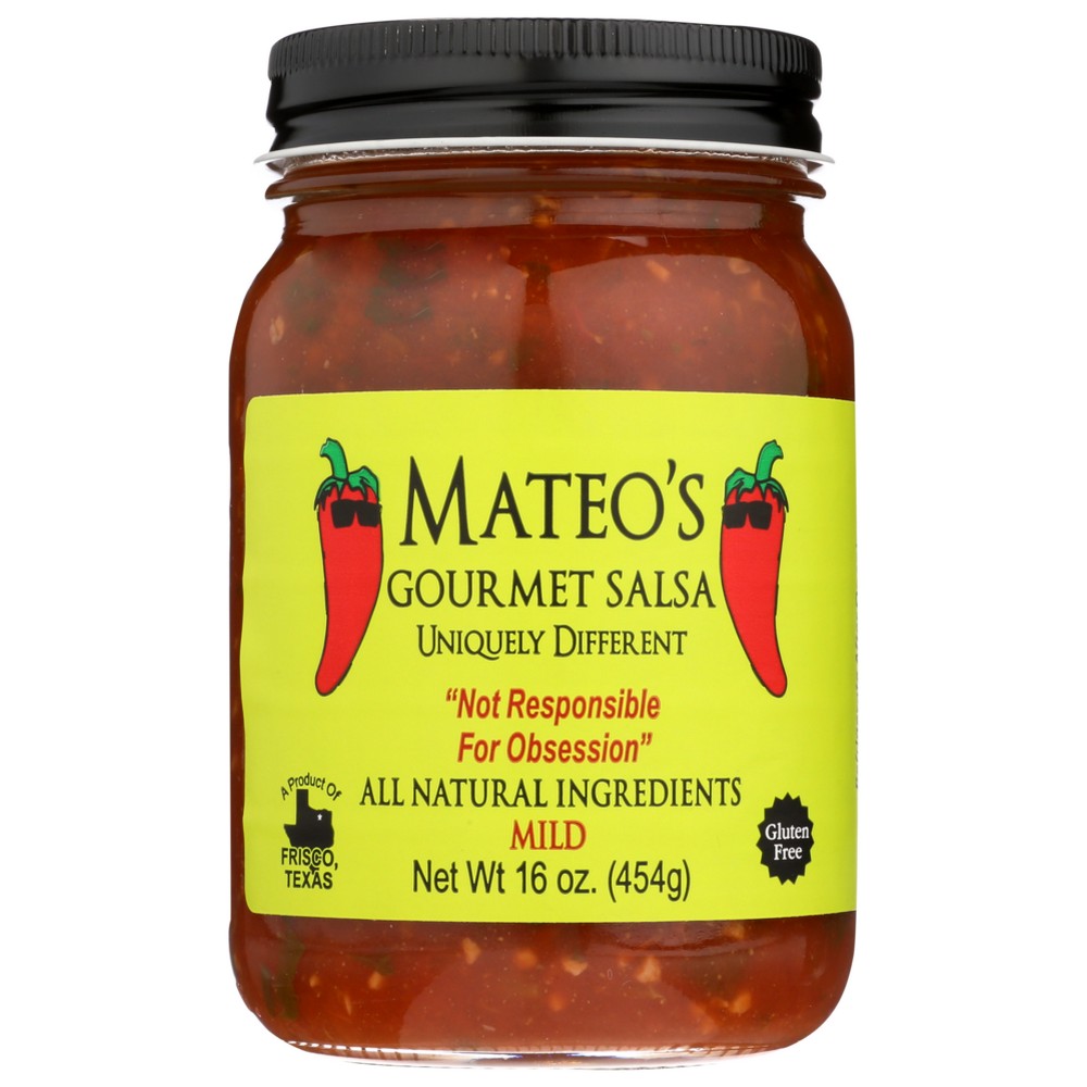 Mateos ,  Salsa-Mild                           16 Ounce,  Case of 6