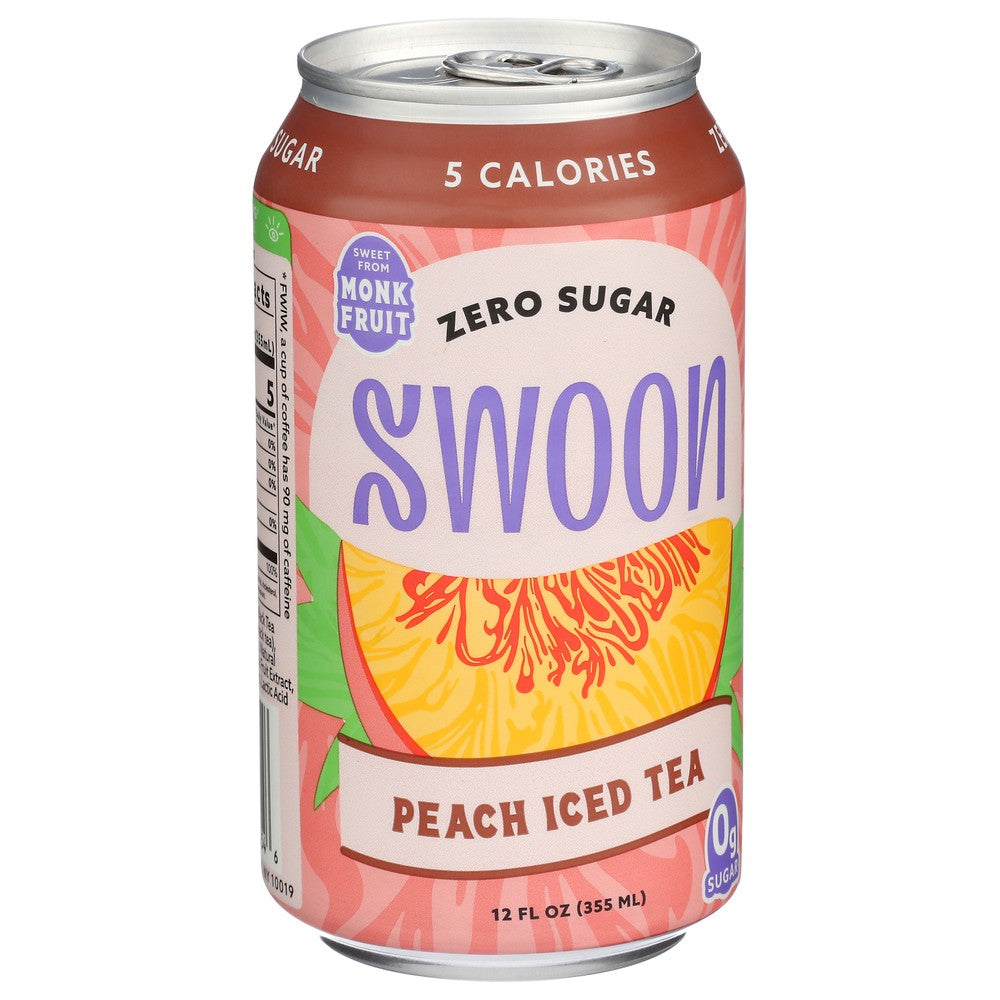 Swoon ,  Zero Sugar Iced Tea 12 Fluid Ounce,  Case of 12