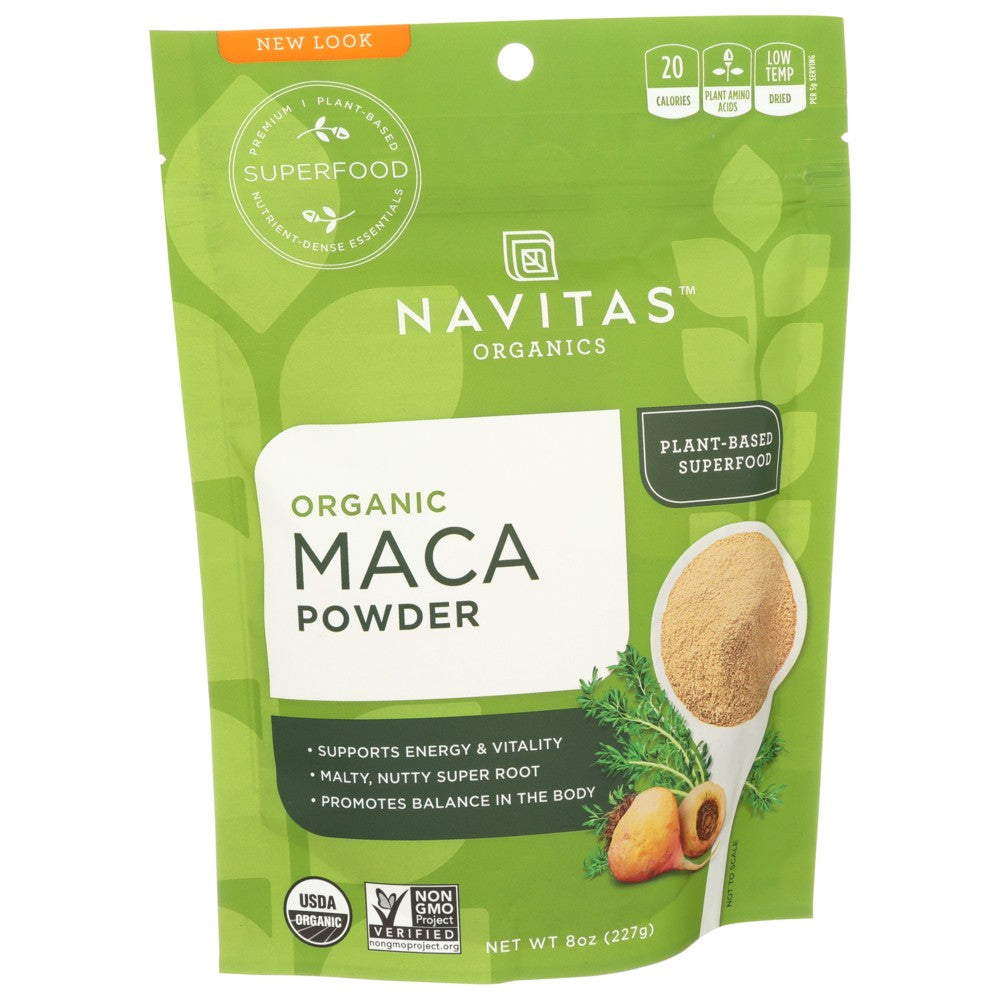 Navitas Organicanics 11003, Navitas Organicanics Maca Powder, 8 Oz.,  Case of 1