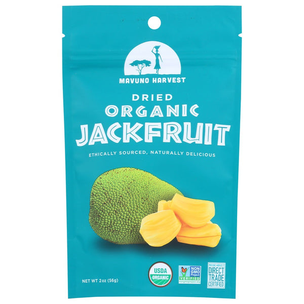 Mavuno Harvest Fruit Dried Jackfrt Organic - 2 Ounce, Case of 6