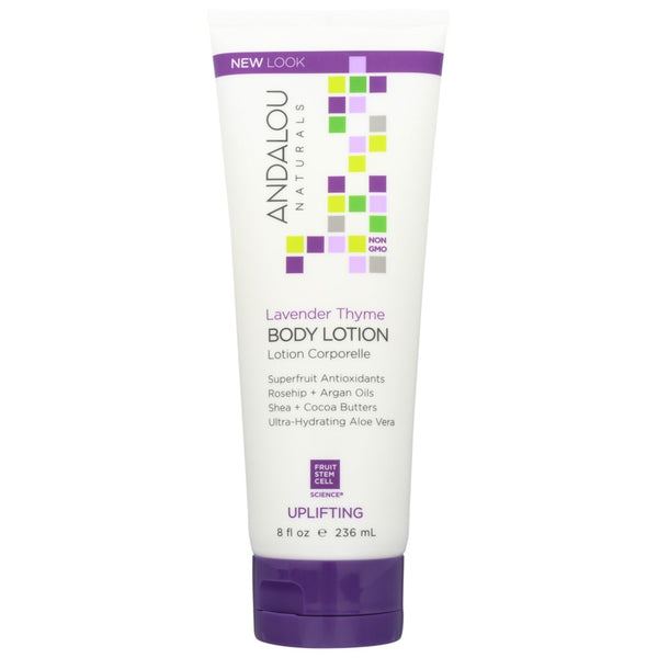 Andalou Naturals Body Lotion Lavndr Thyme - 8 Ounce, Case of 1