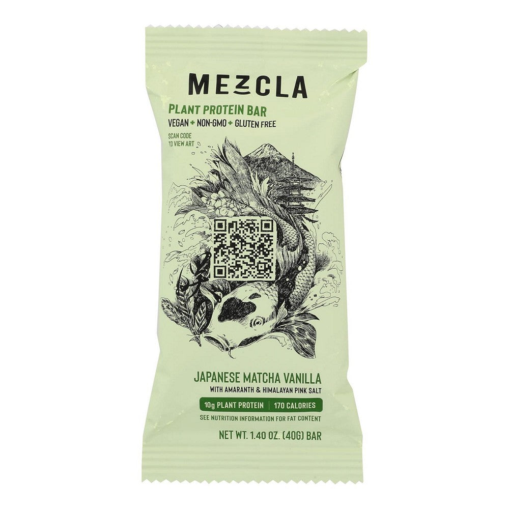 Mezcla - Bar Japanese Matcha Van - Case of 12-1.4 OZ