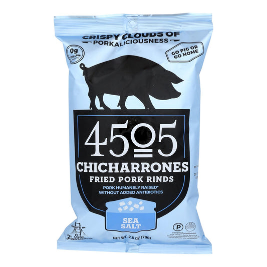 4505 - Chicharrones Sea Salt - Case of 12-2.5 Ounce