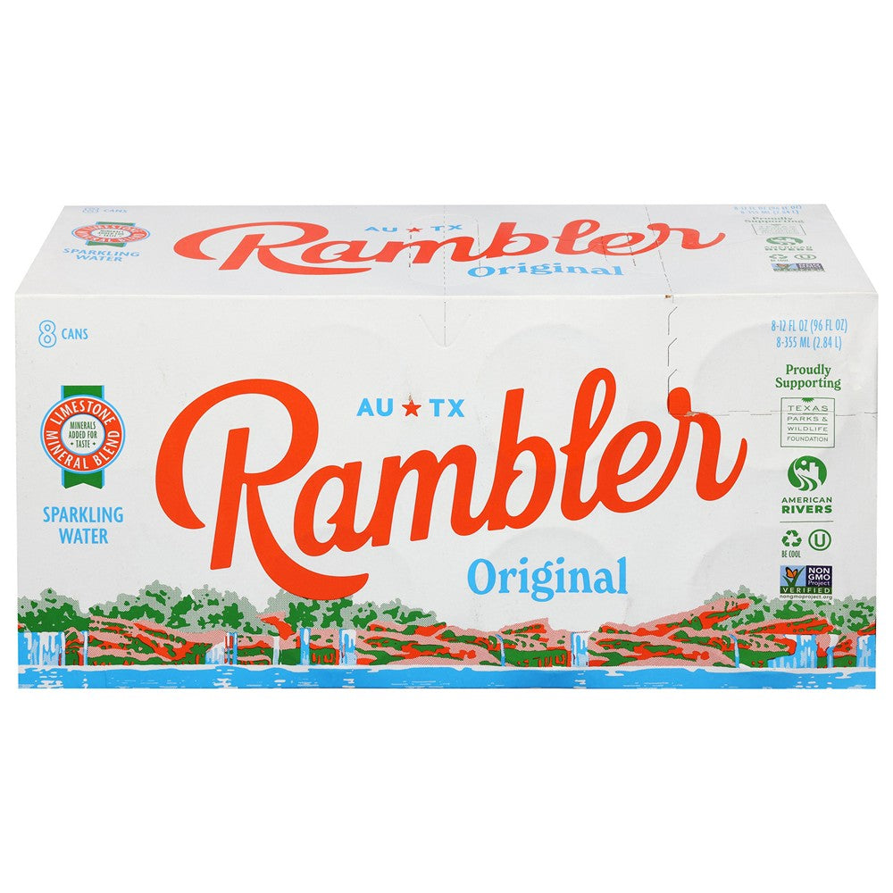 Rambler - Water Sparkling Original - Case of 3-8/12 FZ