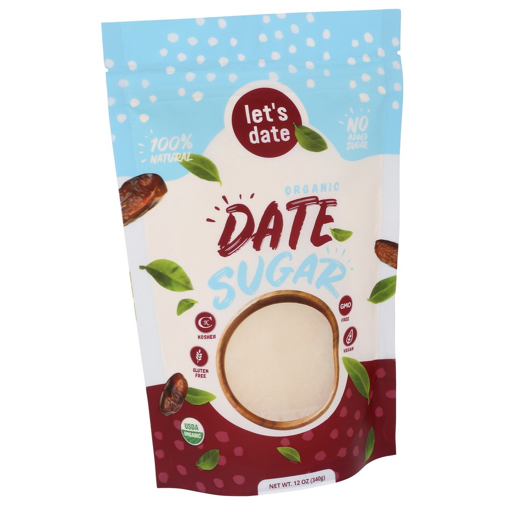 Let's Date Ld-101,  Organicanic Date Sugar 12 Ounce,  Case of 6