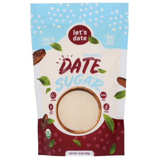 Let's Date Ld-101,  Organicanic Date Sugar 12 Ounce,  Case of 6