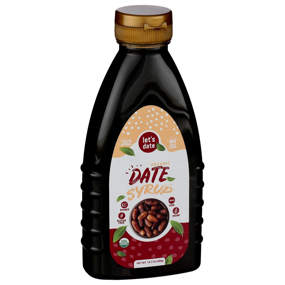 Let's Date Ld-201,  Organicanic Date Syrup 14.1 Ounce,  Case of 6