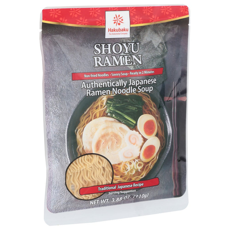 Hakubaku Ramen Shoyu Japan - 4 Ounce, Case of 12