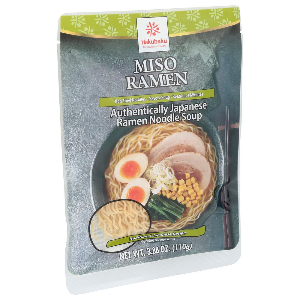 Hakubaku Ramen Miso Japan - 4 Ounce,  Case of 12