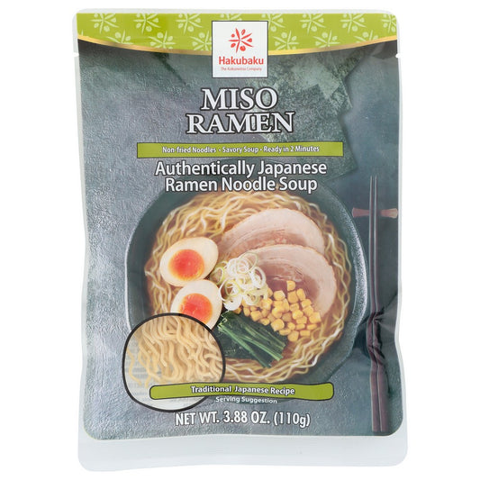 Hakubaku Ramen Miso Japan - 4 Ounce,  Case of 12