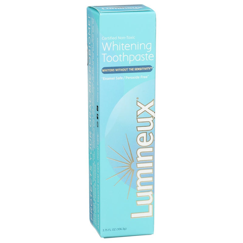 Lumineux Oral Essentials™ W3, Certified Non-Toxic Toothpaste Certified Non-Toxic Whitening Toothpaste 3.75 Fluid Ounce,  Case of 1