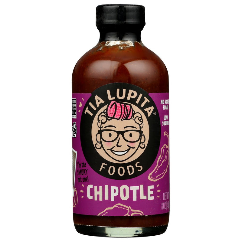 Tia Lupita Foods Sauce Hot Chipotle - 8 Ounce, Case of 12