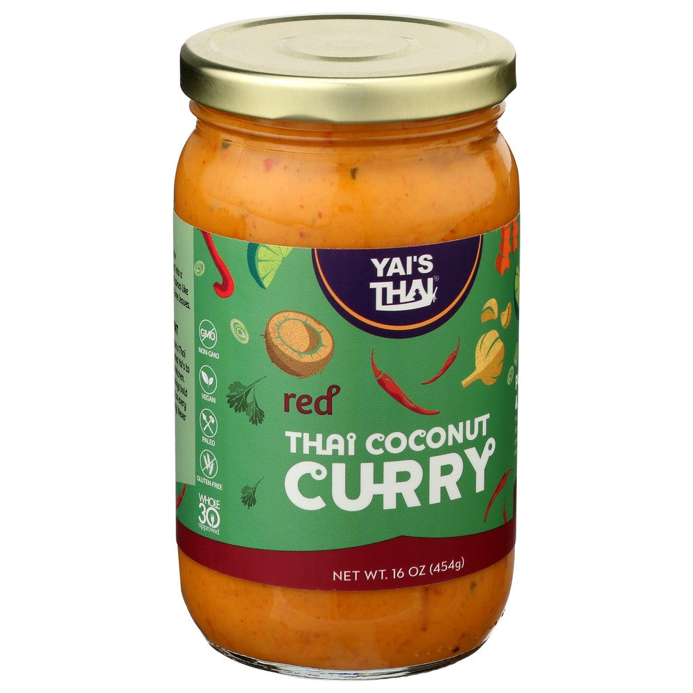 Yai's Thai® Rc-6, Yai's Thai Red Thai Coconut Curry, 16 Oz.,  Case of 6