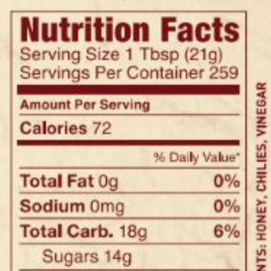 Mike's Hot Honey Jug 1 Gallon - 1 Per Case.