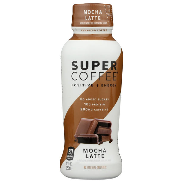 Super Coffee Coffee Mocha Dark Bottl - 12 Fluid Ounce, Case of 12