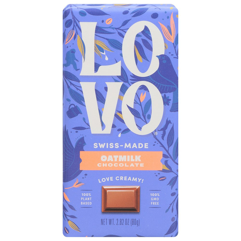 Lovo - Choc Bar Oat Mlk Plnt Bsd - Case of 12-2.82 OZ