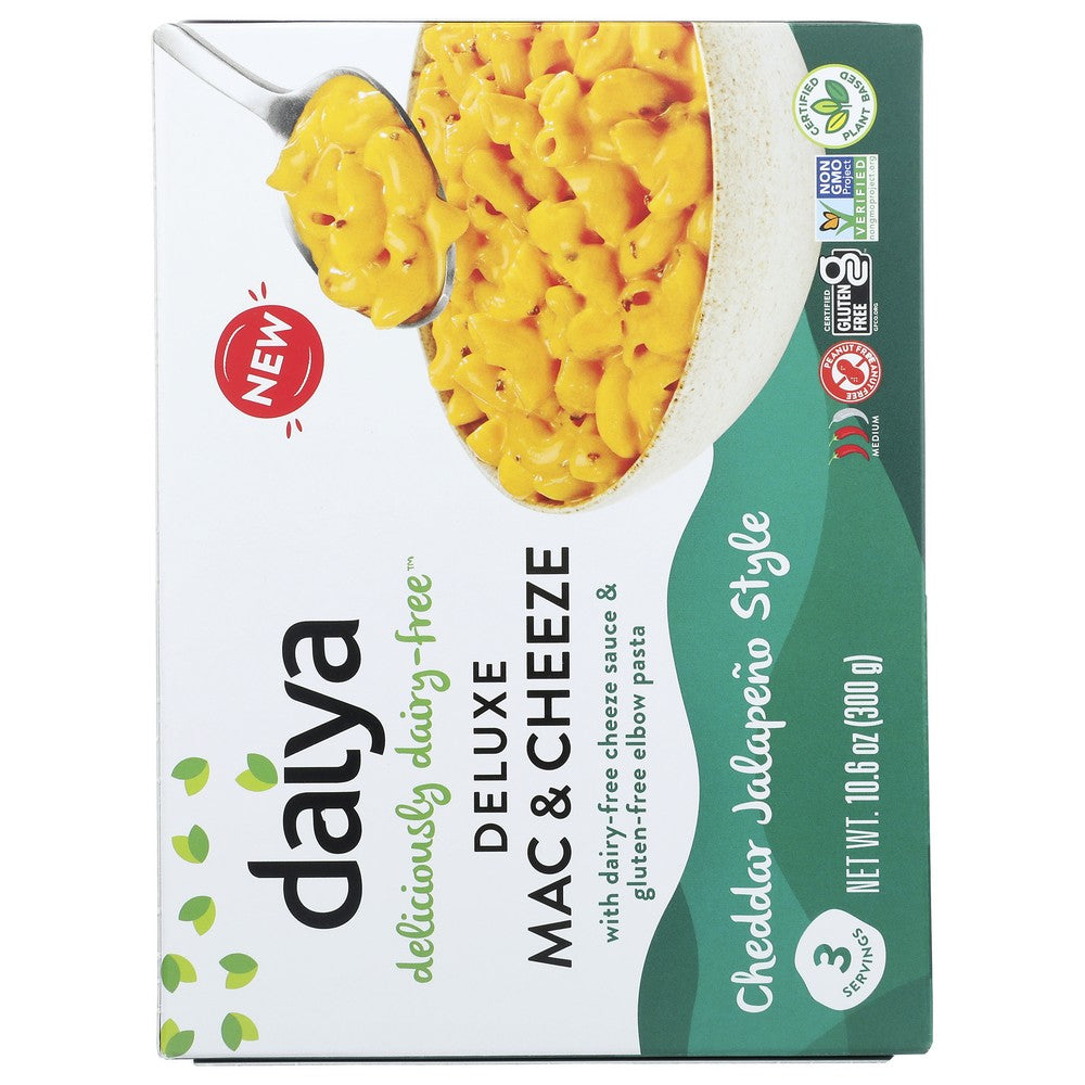 Daiya Foods 3Dfu15-321891, Dairy Free Gluten Free Cheddar Jalapeño Style Vegan Mac And Cheese,  Case of 8