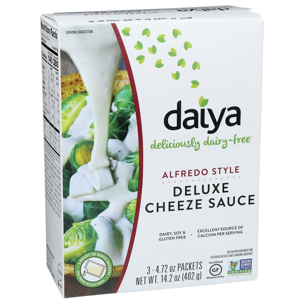 Daiya Foods 3Dfu19-327231, Alfredo Style Alfredo Style Deluxe Cheeze Sauce 14.2 Ounce,  Case of 8