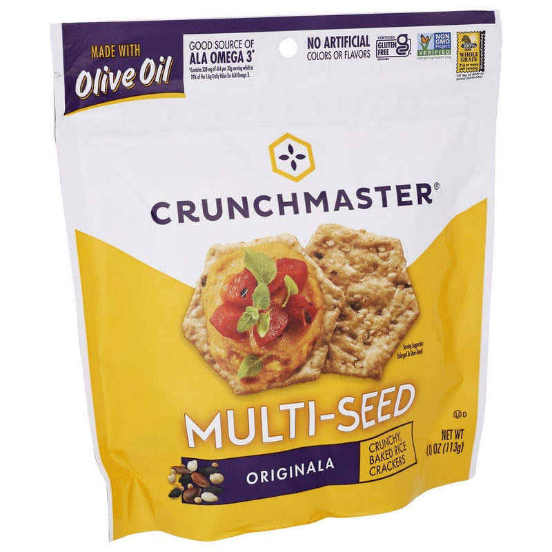 Crunchmaster® 40004Ncd12Cm, Multi Seed Original Multi-Seed 4 Ounce,  Case of 12