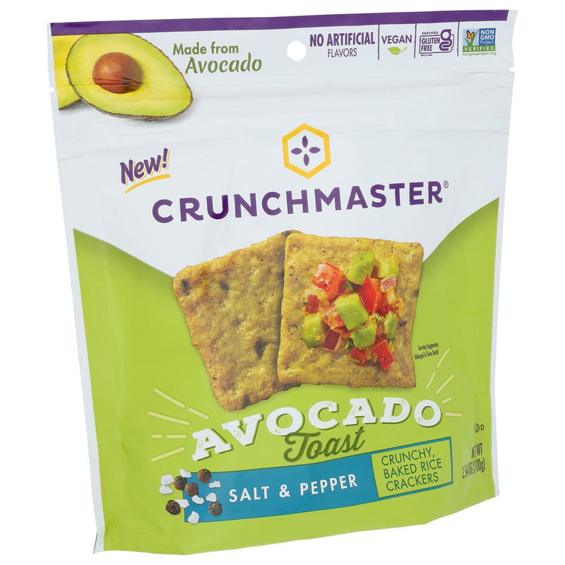 Crunchmaster 40028Ncd12Cm,  Avocado Toast 3.54 Ounce,  Case of 12