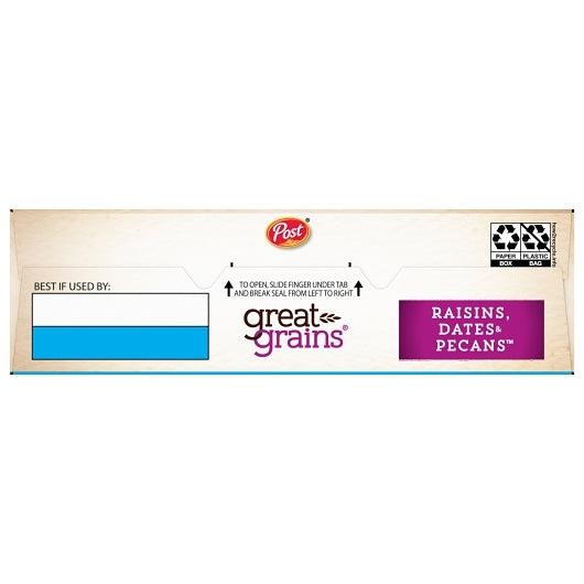 Post Consumer Brands Raisin, Date, And Pecan, 16 Ounce, 12 Per Case