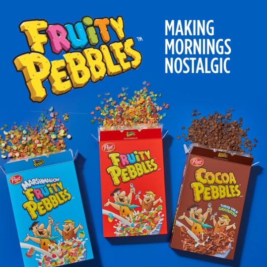 Post Consumer Brands Fruity Pebbles 2 Ounce Size - 12 Per Case