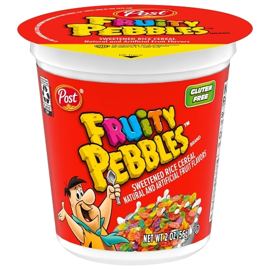 Post Consumer Brands Fruity Pebbles 2 Ounce Size - 12 Per Case