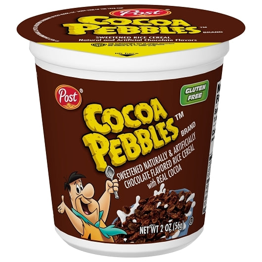 Post Consumer Brands Post Cocoa Pebbles 2 Ounce Size - 12 Per Case