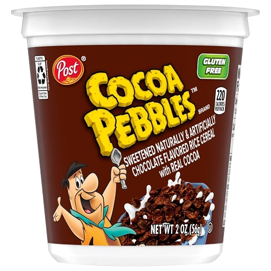 Post Consumer Brands Post Cocoa Pebbles 2 Ounce Size - 12 Per Case