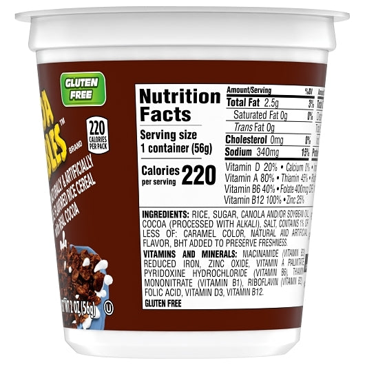 Post Consumer Brands Post Cocoa Pebbles 2 Ounce Size - 12 Per Case