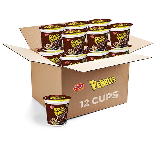 Post Consumer Brands Post Cocoa Pebbles 2 Ounce Size - 12 Per Case
