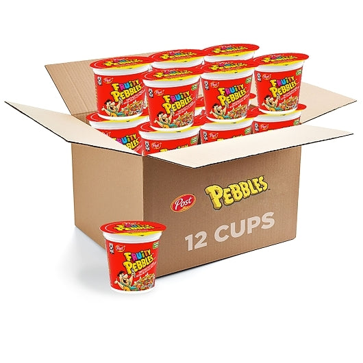 Post Consumer Brands Fruity Pebbles 2 Ounce Size - 12 Per Case