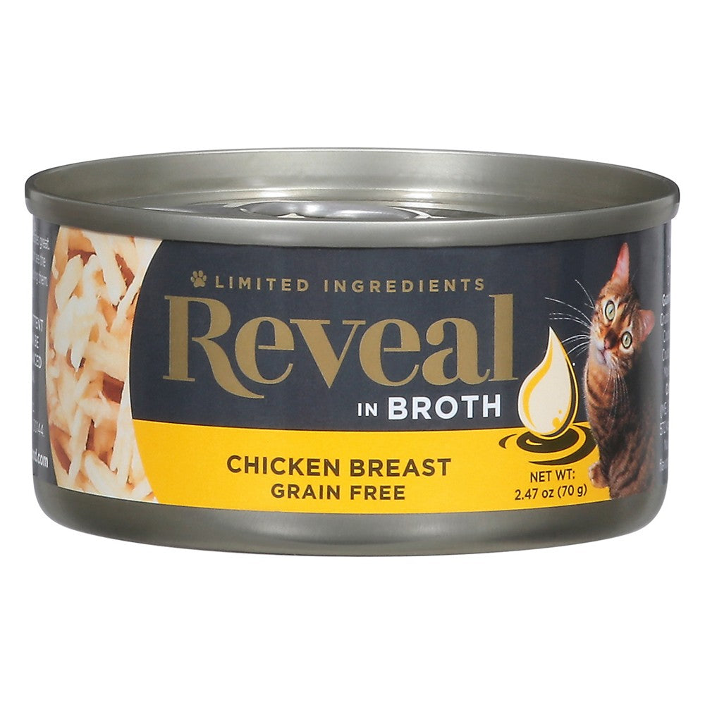 Reveal - Cat Gf Chicken Breat Can - Case of 24-2.47 OZ