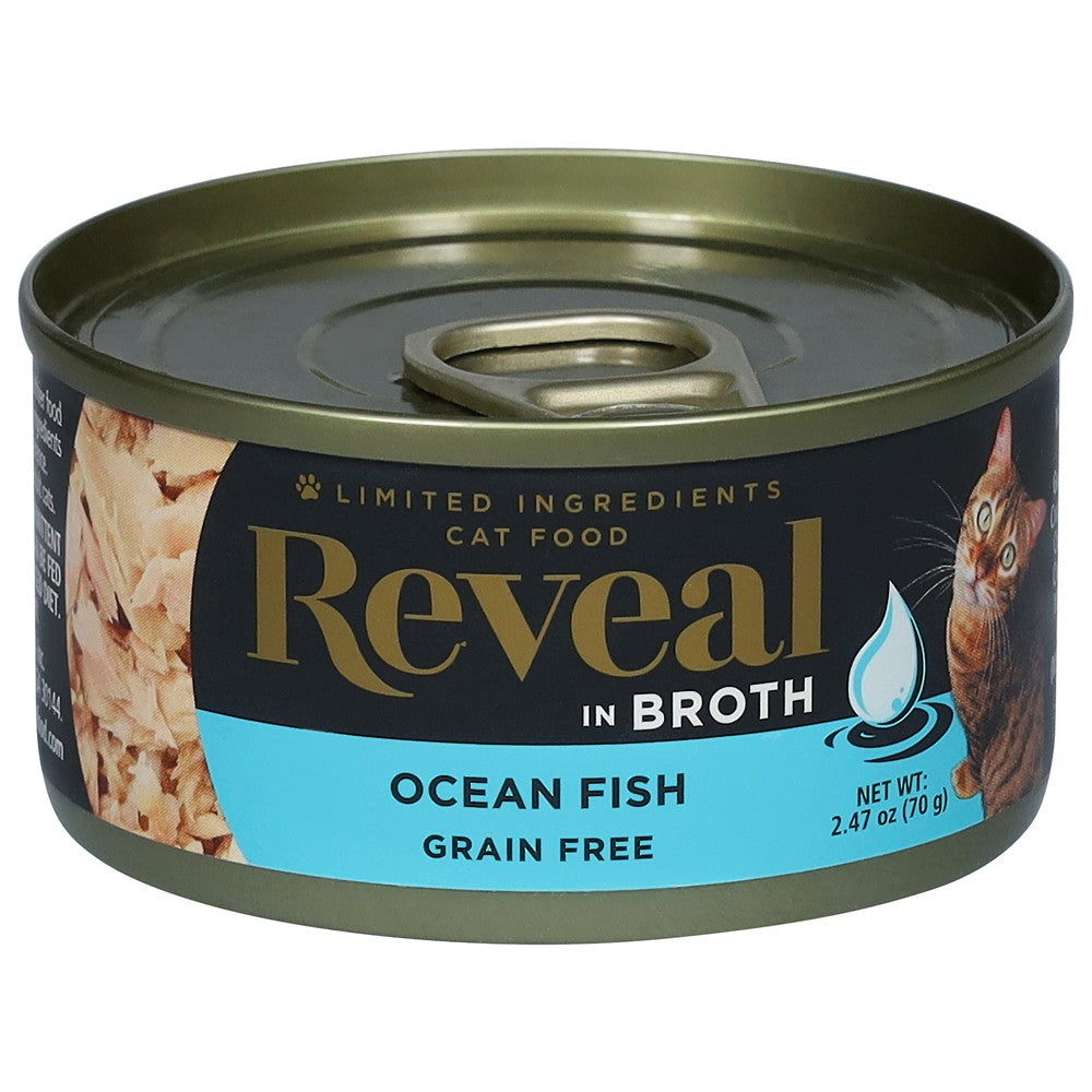 Reveal - Cat Gf Ocean Fish Can - Case of 24-2.47 OZ