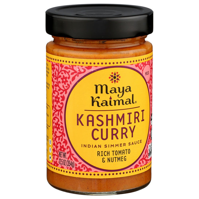 Maya Kaimal Sauce Smmr Kashmiri Curry - 13 Ounce, Case of 6