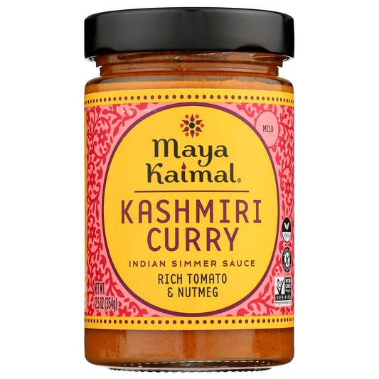 Maya Kaimal Foods 9020, Rich Tomato With Nutmeg Indian Simmer Sauce Simmer Sauce 12.5 Ounce,  Case of 6