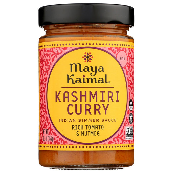 Maya Kaimal Sauce Smmr Kashmiri Curry - 13 Ounce, Case of 6