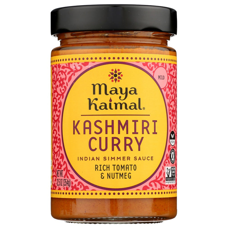 Maya Kaimal Sauce Smmr Kashmiri Curry - 13 Ounce, Case of 6