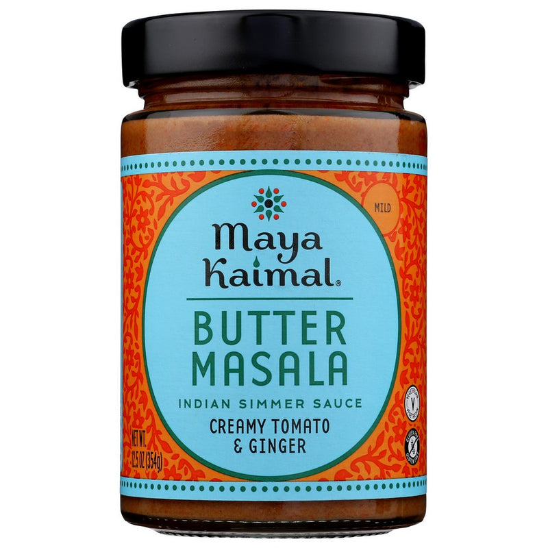 Maya Kaimal Sauce Smmr Butter Masala - 13 Ounce, Case of 6