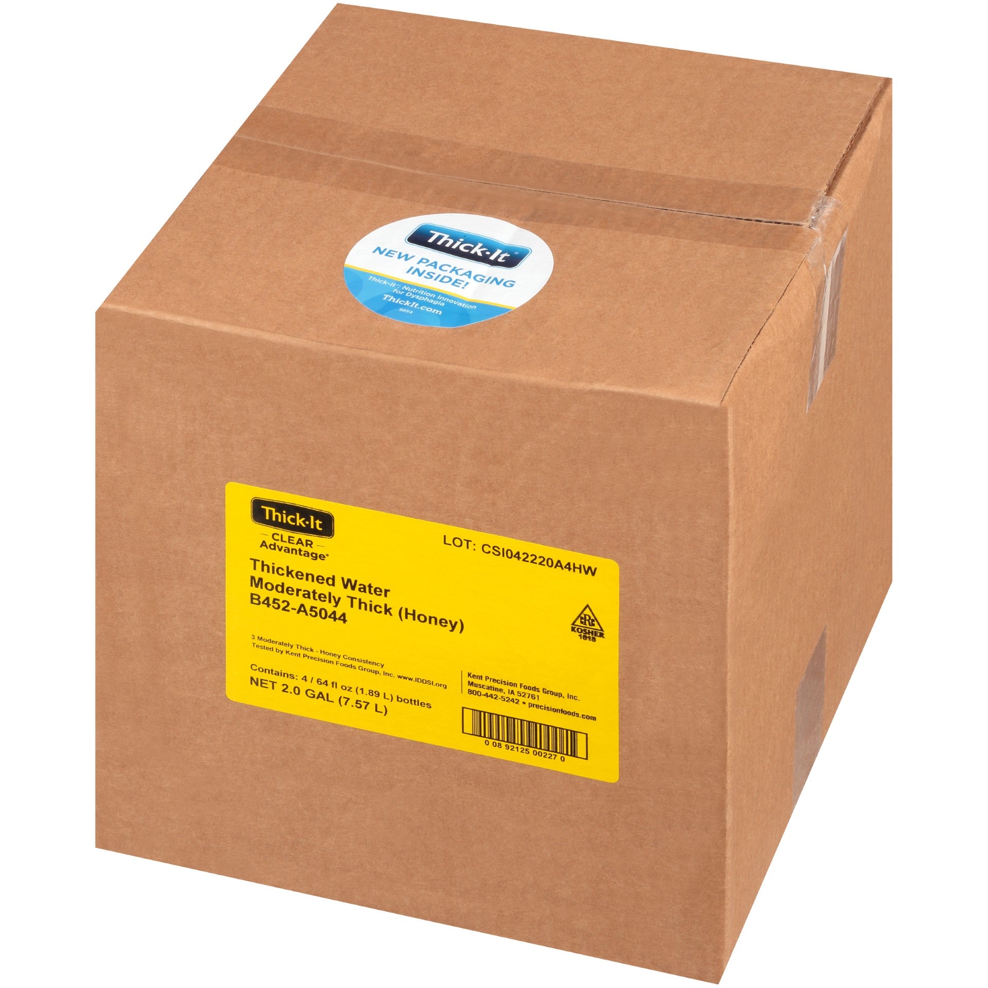 Thick It Clear Advantage Thickened Water Moderately Thick Honey Fl 64 Fluid Ounce - 4