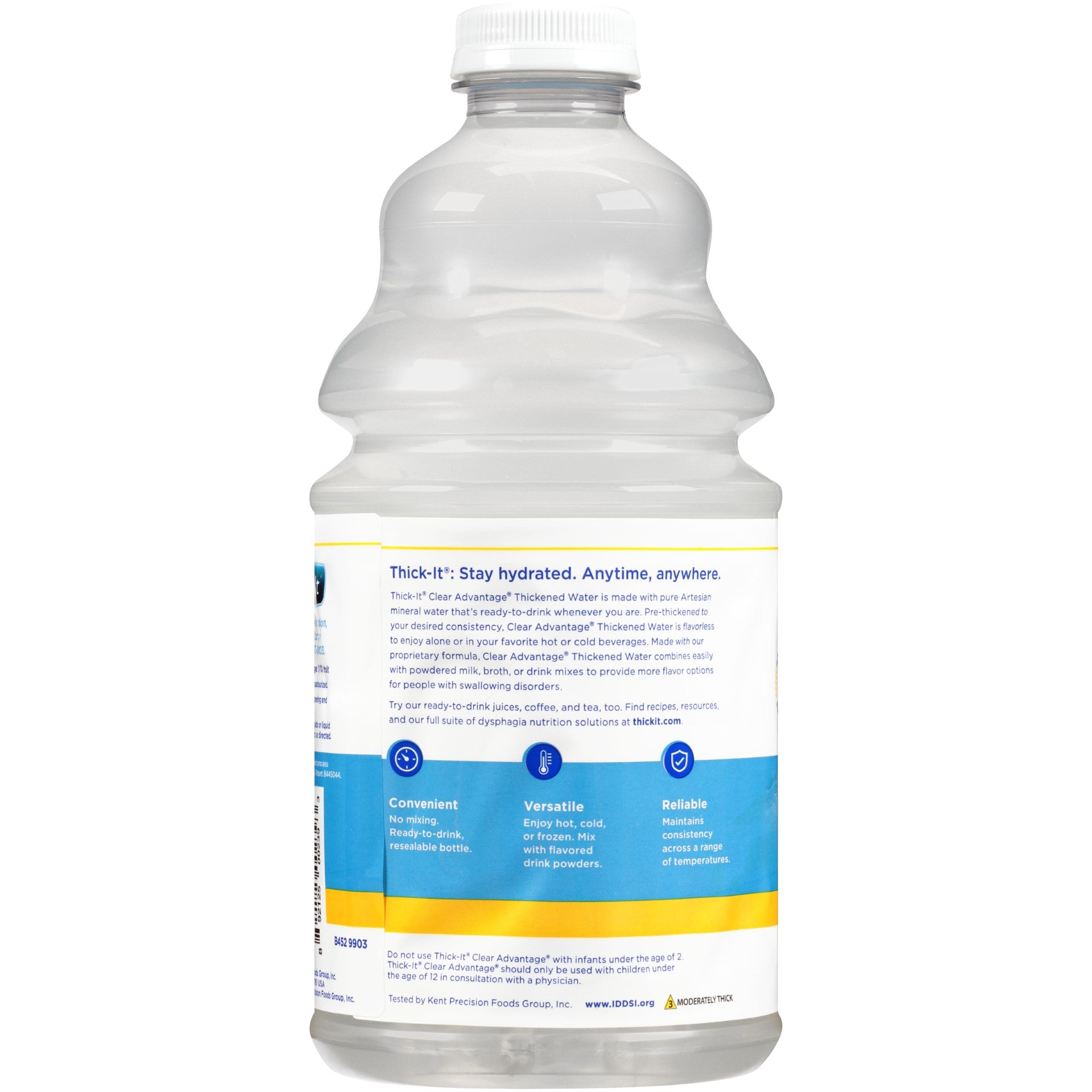 Thick It Clear Advantage Thickened Water Moderately Thick Honey Fl 64 Fluid Ounce - 4