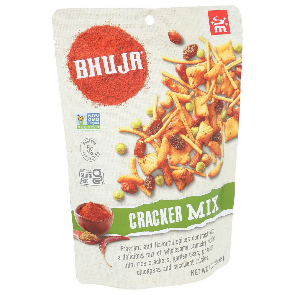 Majans Bhuja Snacks® ,  Snack Mix Cracker 7 Ounce,  Case of 6