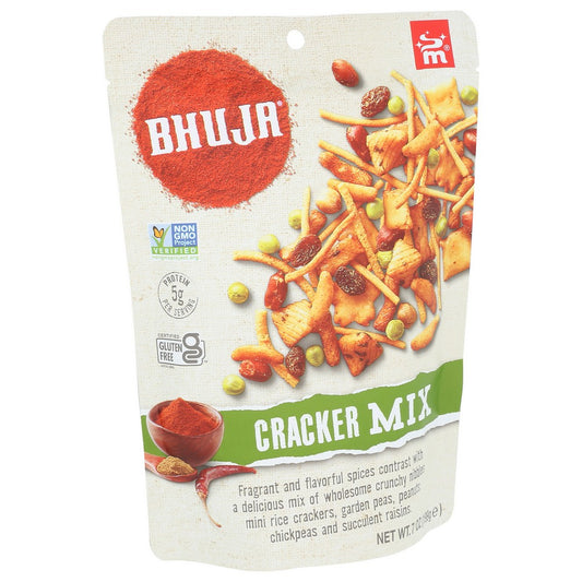 Majans Bhuja Snacks® ,  Snack Mix Cracker 7 Ounce,  Case of 6