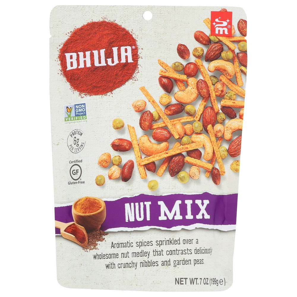 Majans Bhuja Snacks® ,  Snack Nut 7 Ounce,  Case of 6