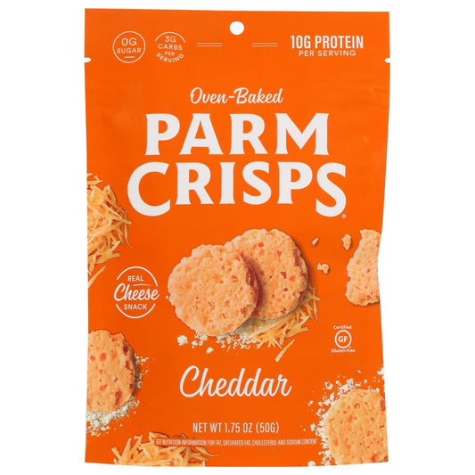 Parm Crisps Crisp Chedder Parm Minis - 2 Ounce,  Case of 12