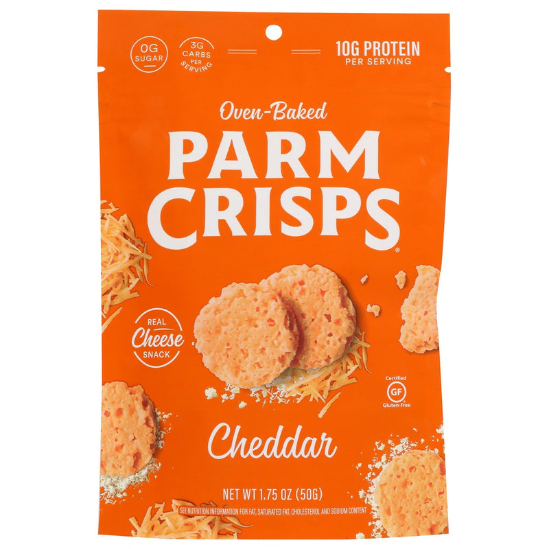 Parm Crisps Crisp Cheddar Parm Minis - 2 Ounce, Case of 12